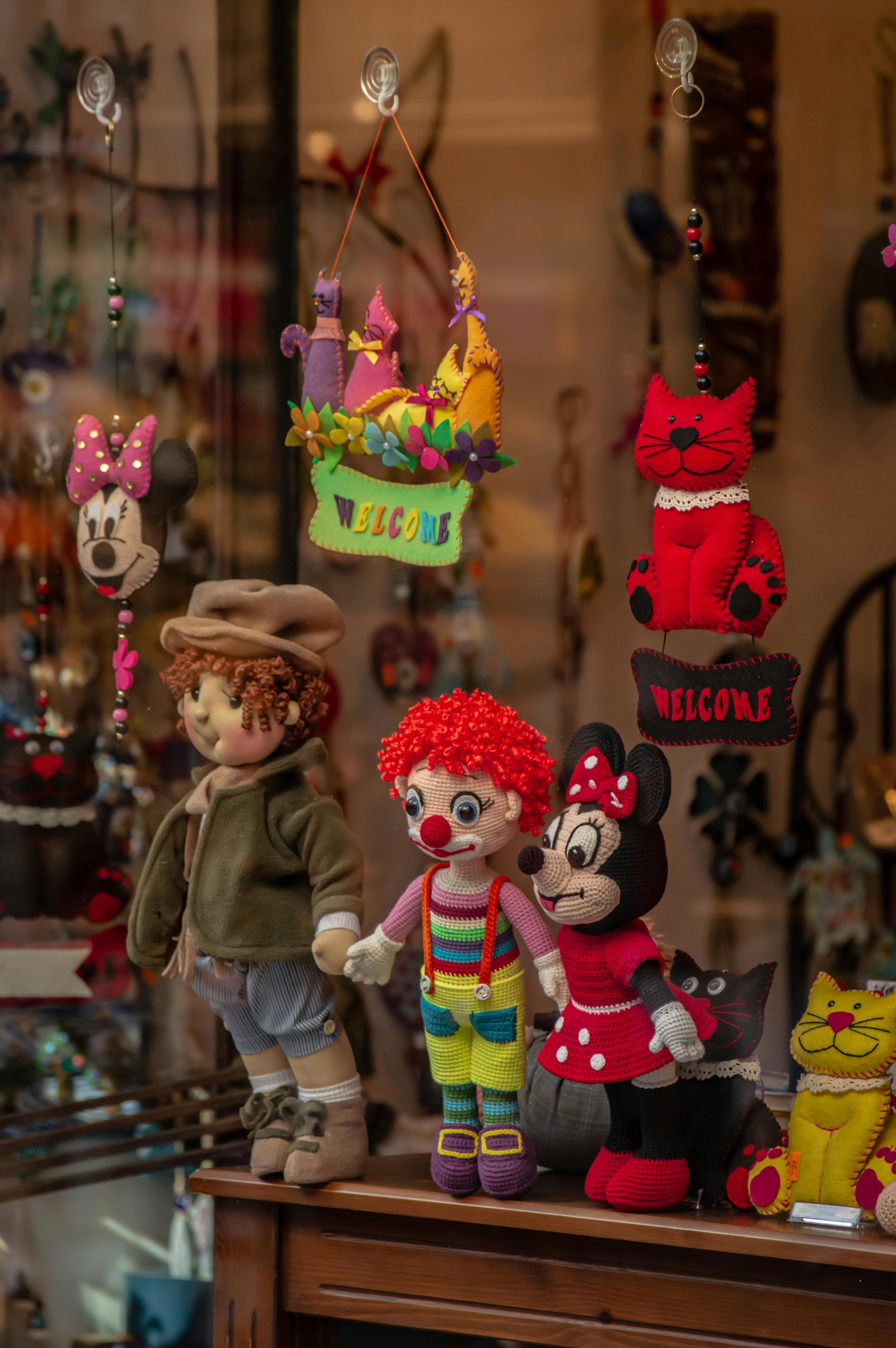 A welcoming child psychiatrist's office with colorful decorations and toys