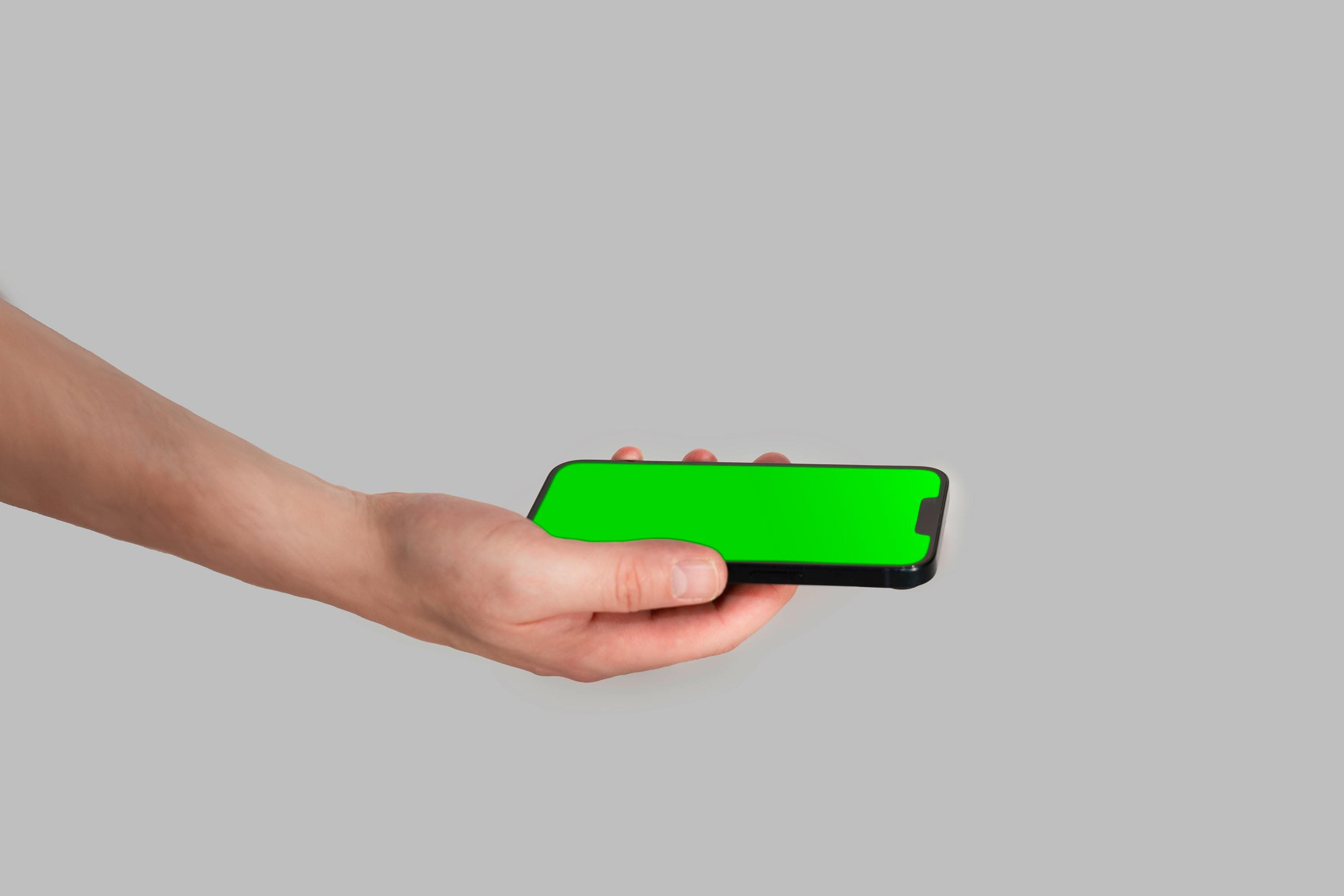 Modern portable ECG device with digital display showing ECG waveform