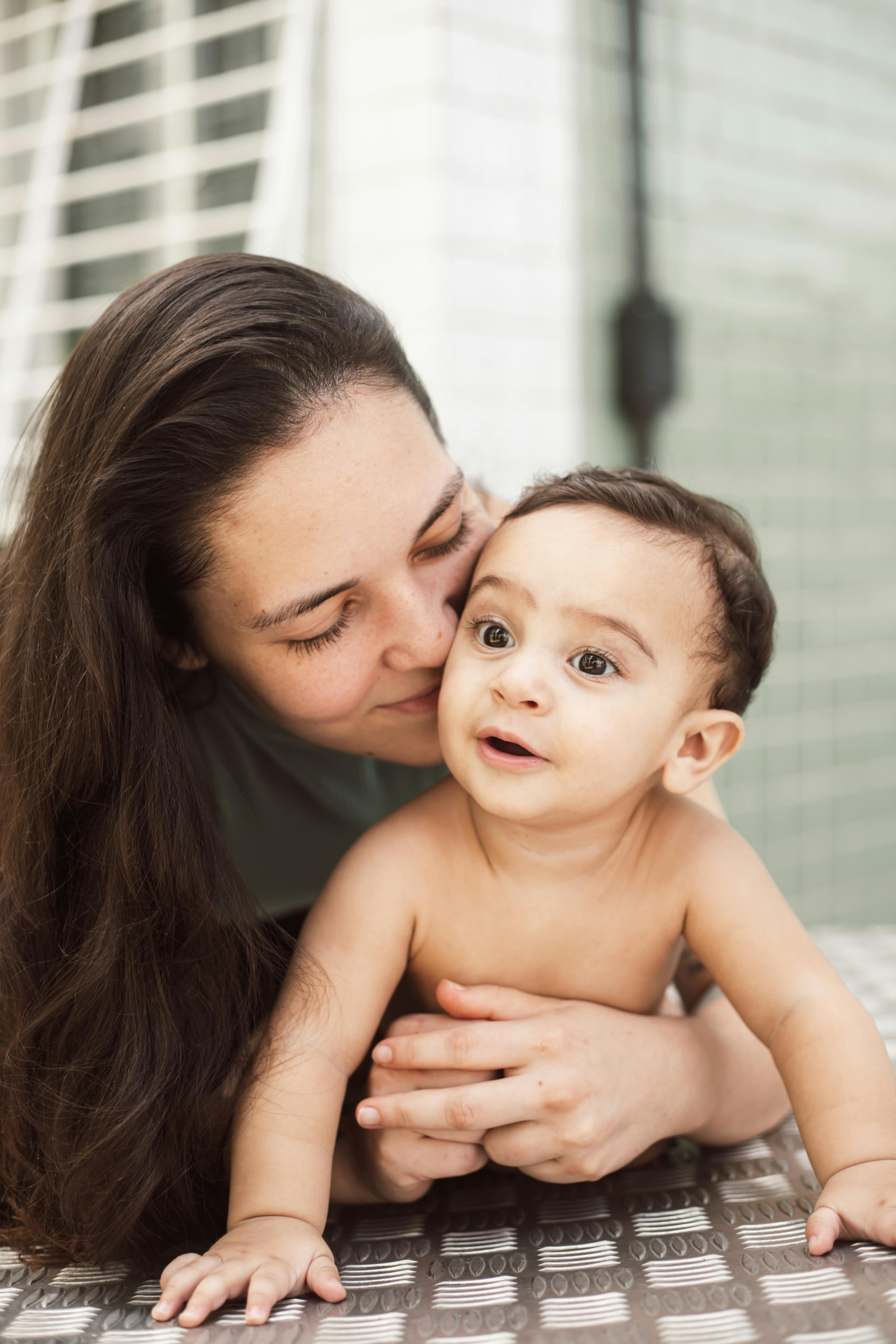 Comparison of normal facial expressions and Bell's palsy affected expressions