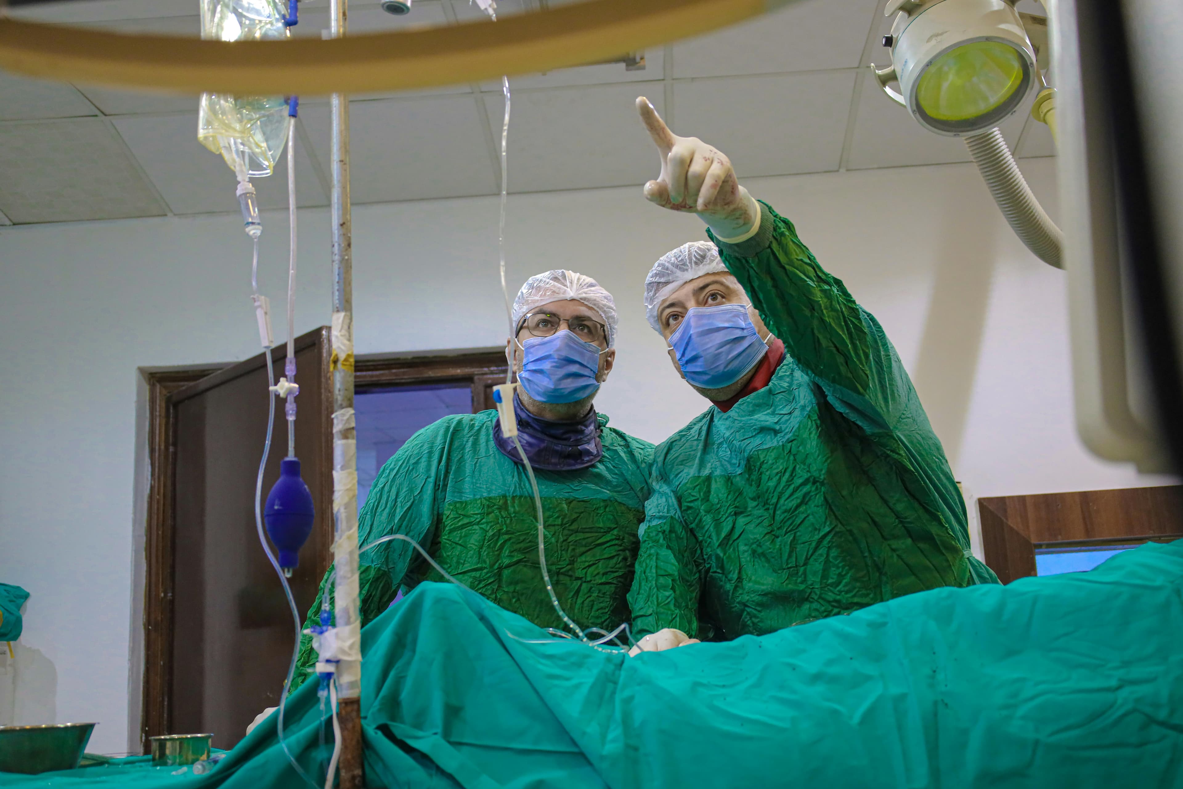 Doctor performing cardiac auscultation on a patient, focusing on Erb's point