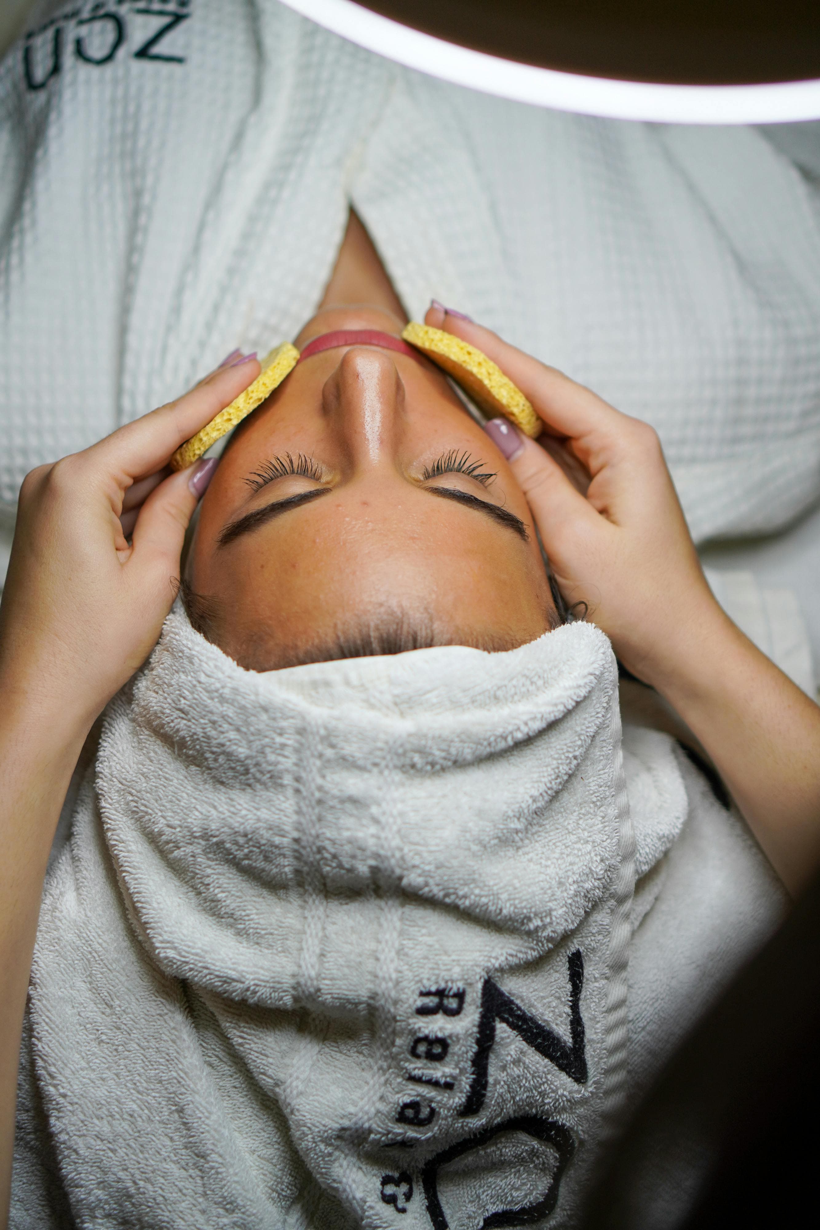 Patient receiving LPG massage treatment