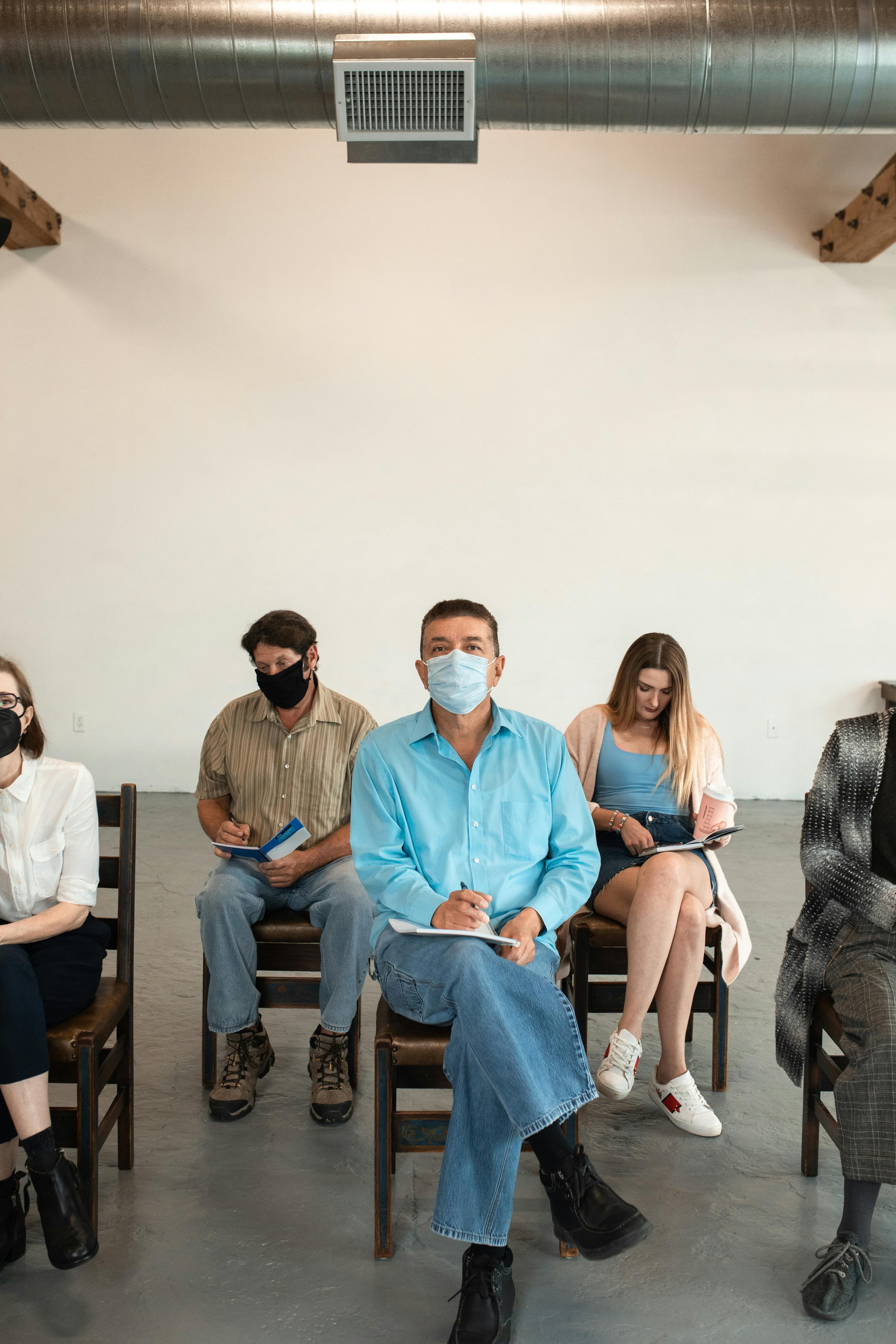 Medical students participating in a clinical correlation seminar or workshop