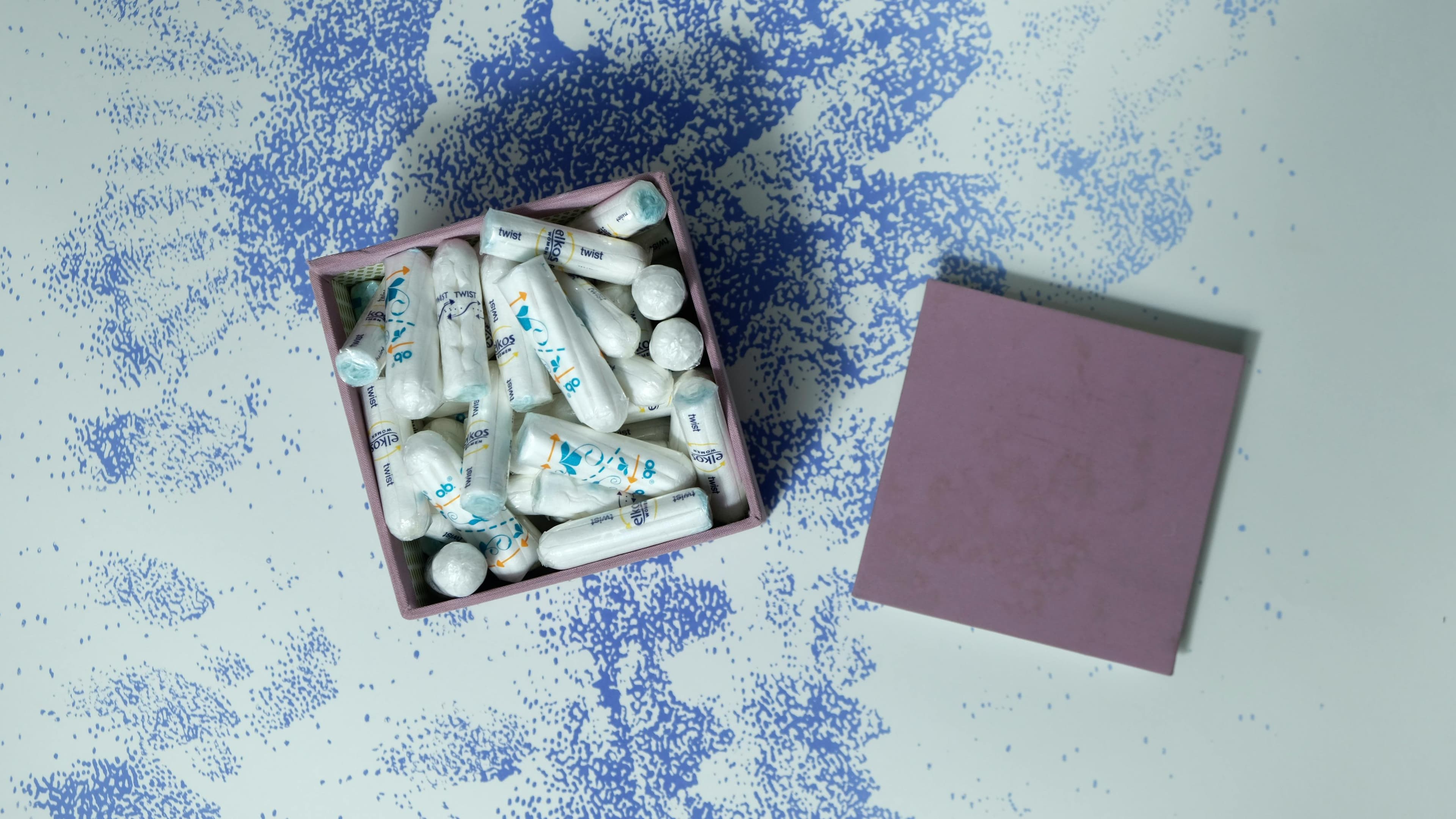 A variety of daily disposable contact lens packages displayed on a clean surface