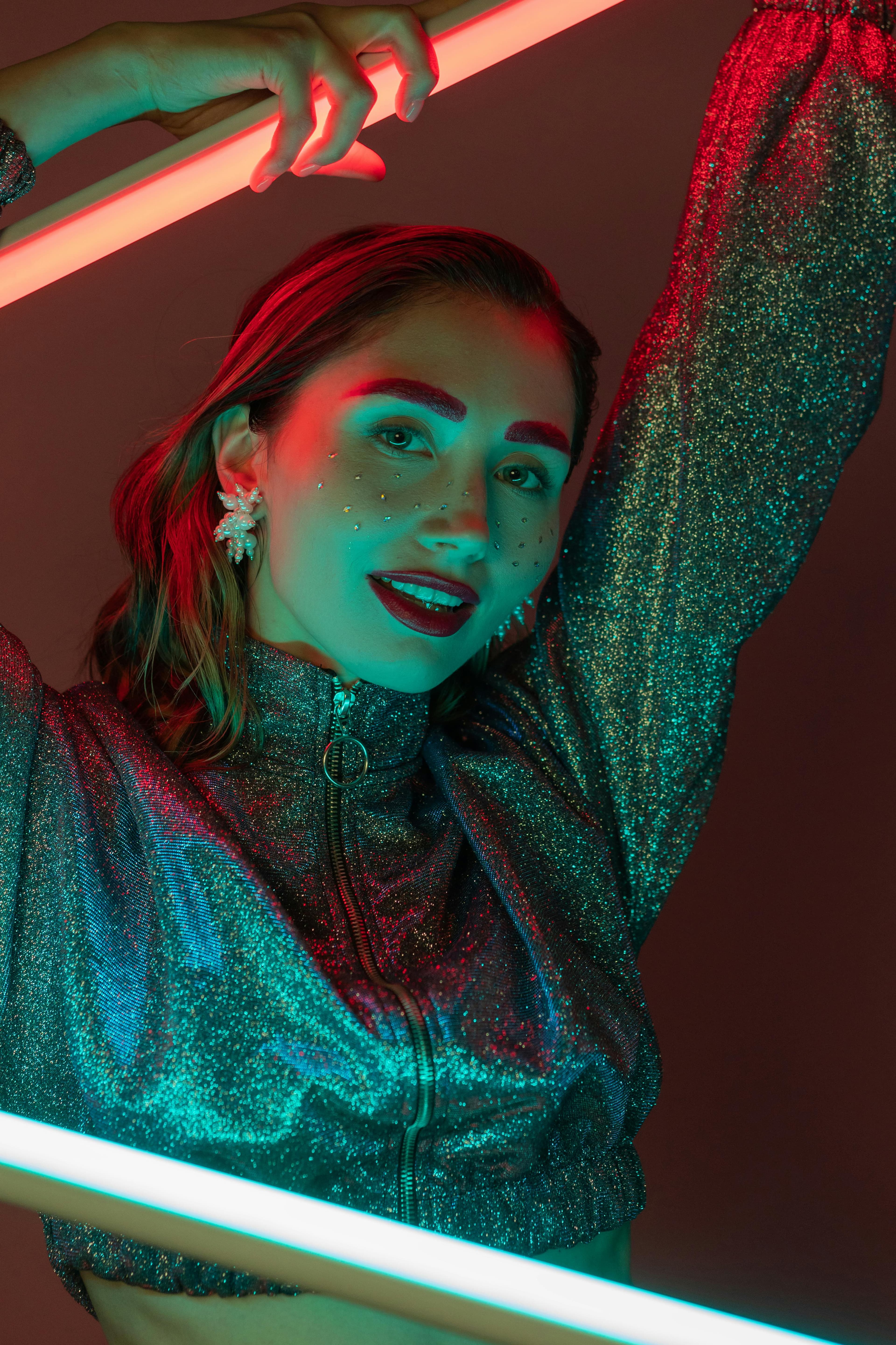 Before and after images of lip lowering surgery showing reduced lip volume