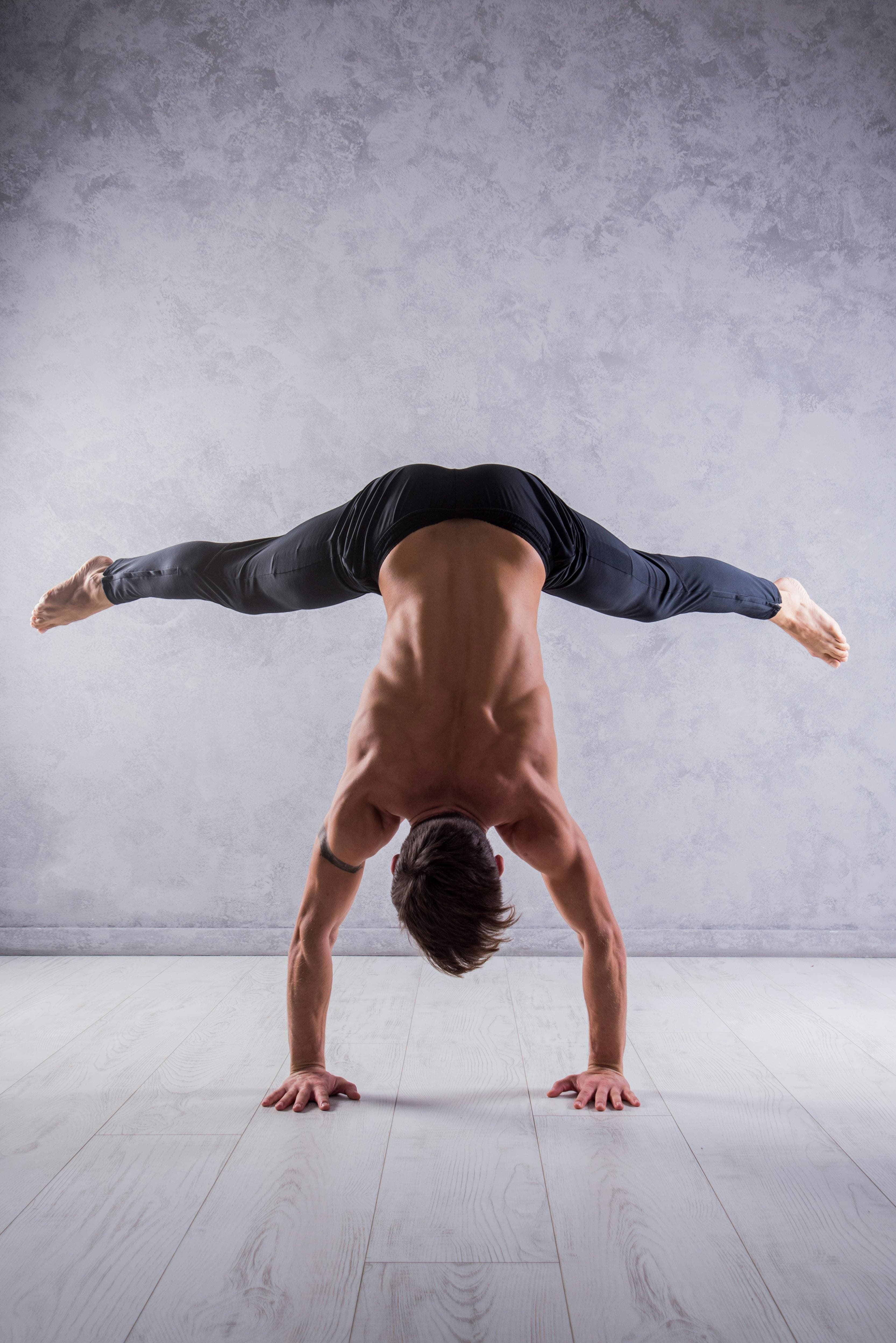 Person performing core-strengthening exercises for lower back health