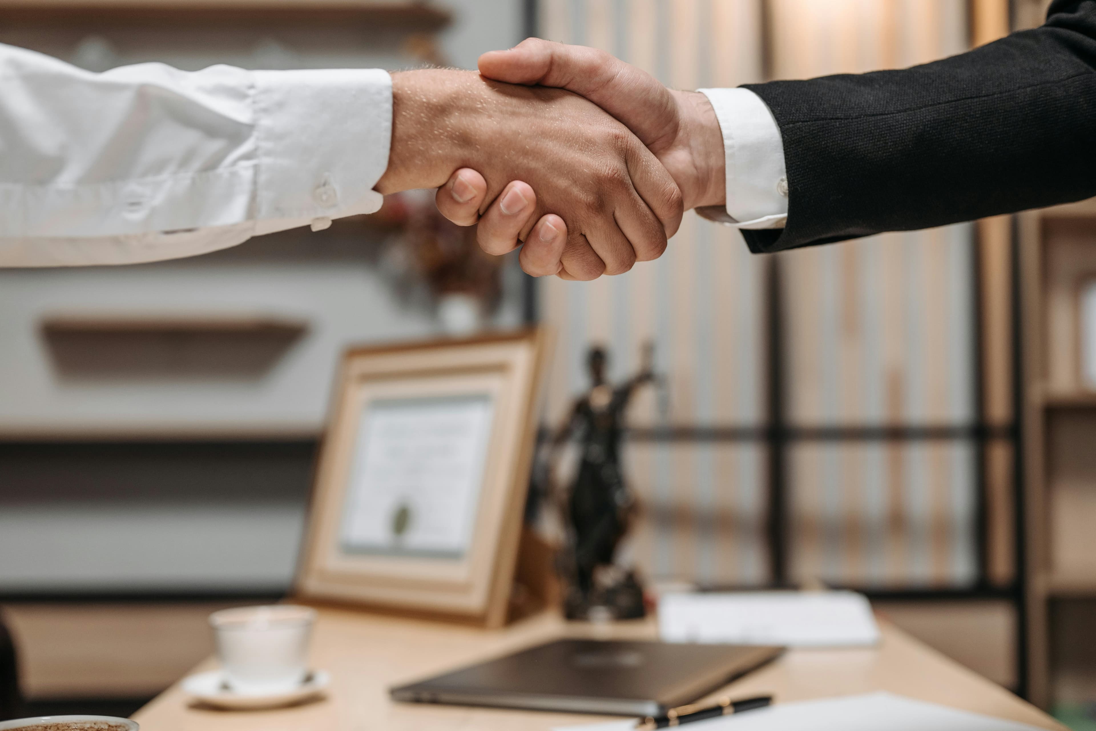 A legal document representing an irrevocable trust agreement