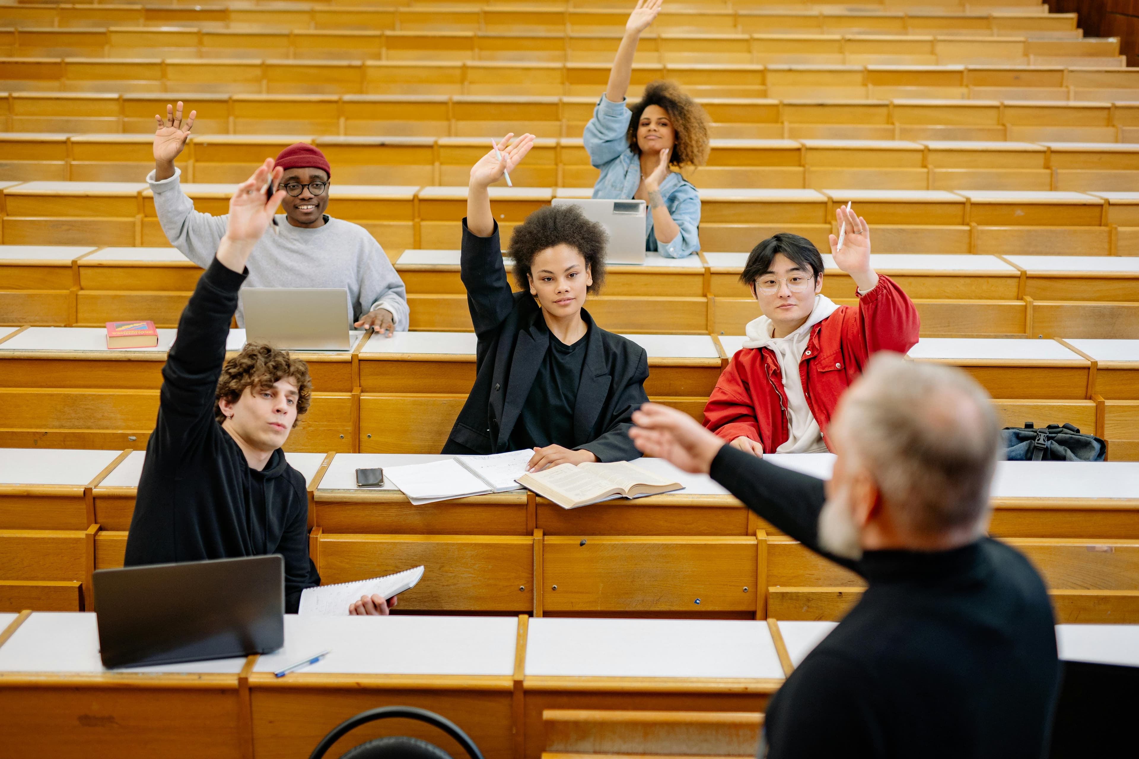 A group of medical students or residents attending a neurology lecture or seminar