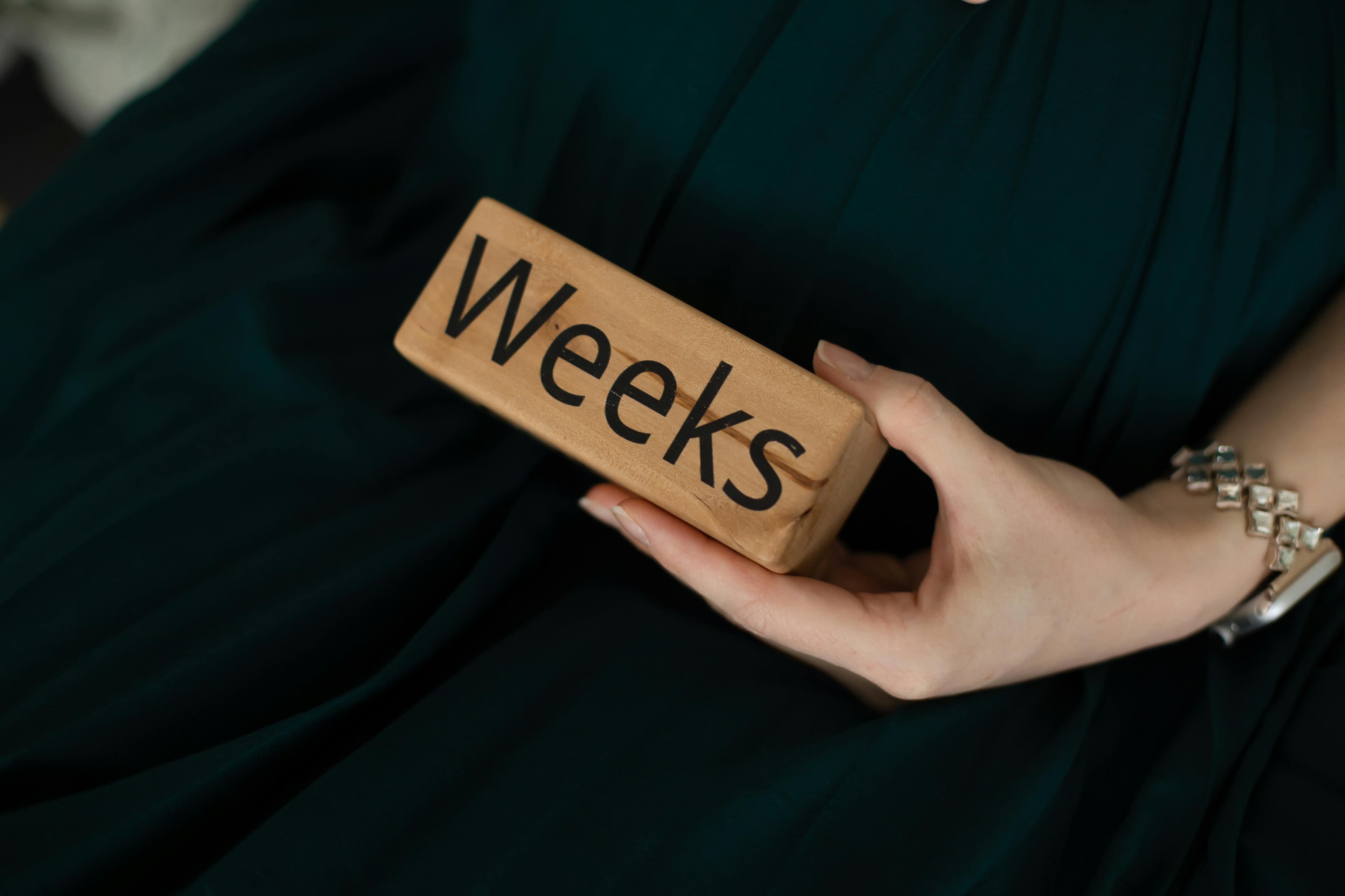 A visual timeline comparing 88 weeks to standard pregnancy durations