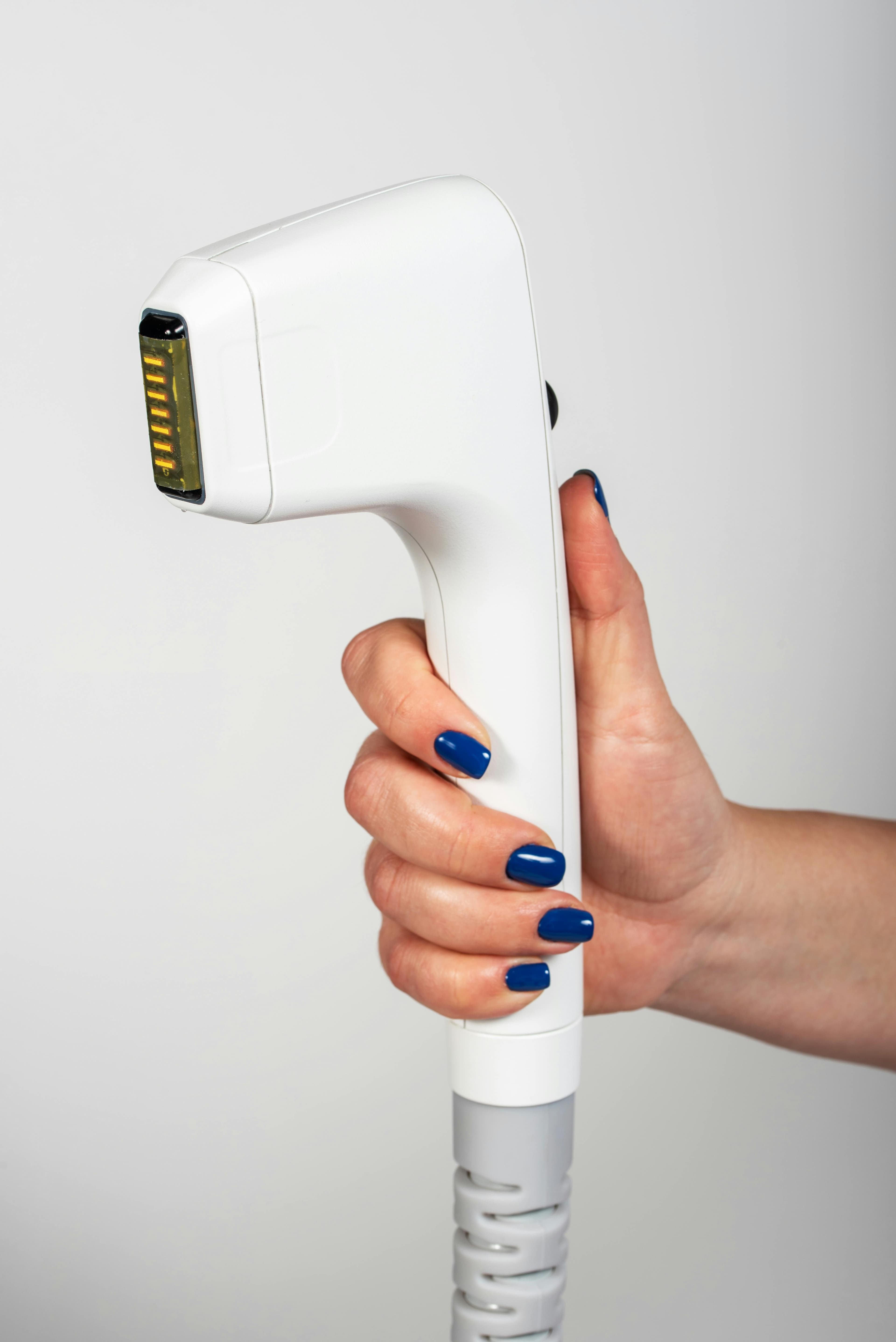 A modern tympanometry device used in audiology clinics